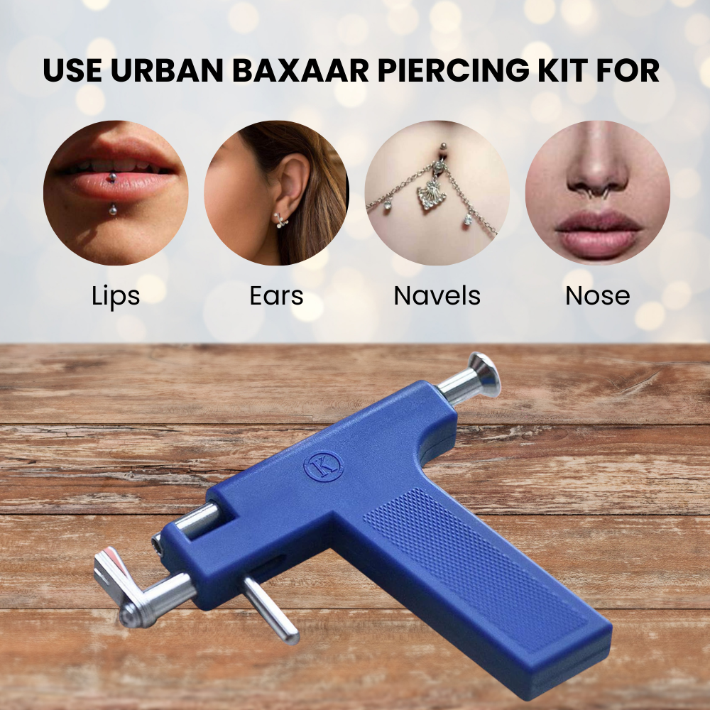 All-in-One Piercing Gun Kit (Self Piercing Tool)