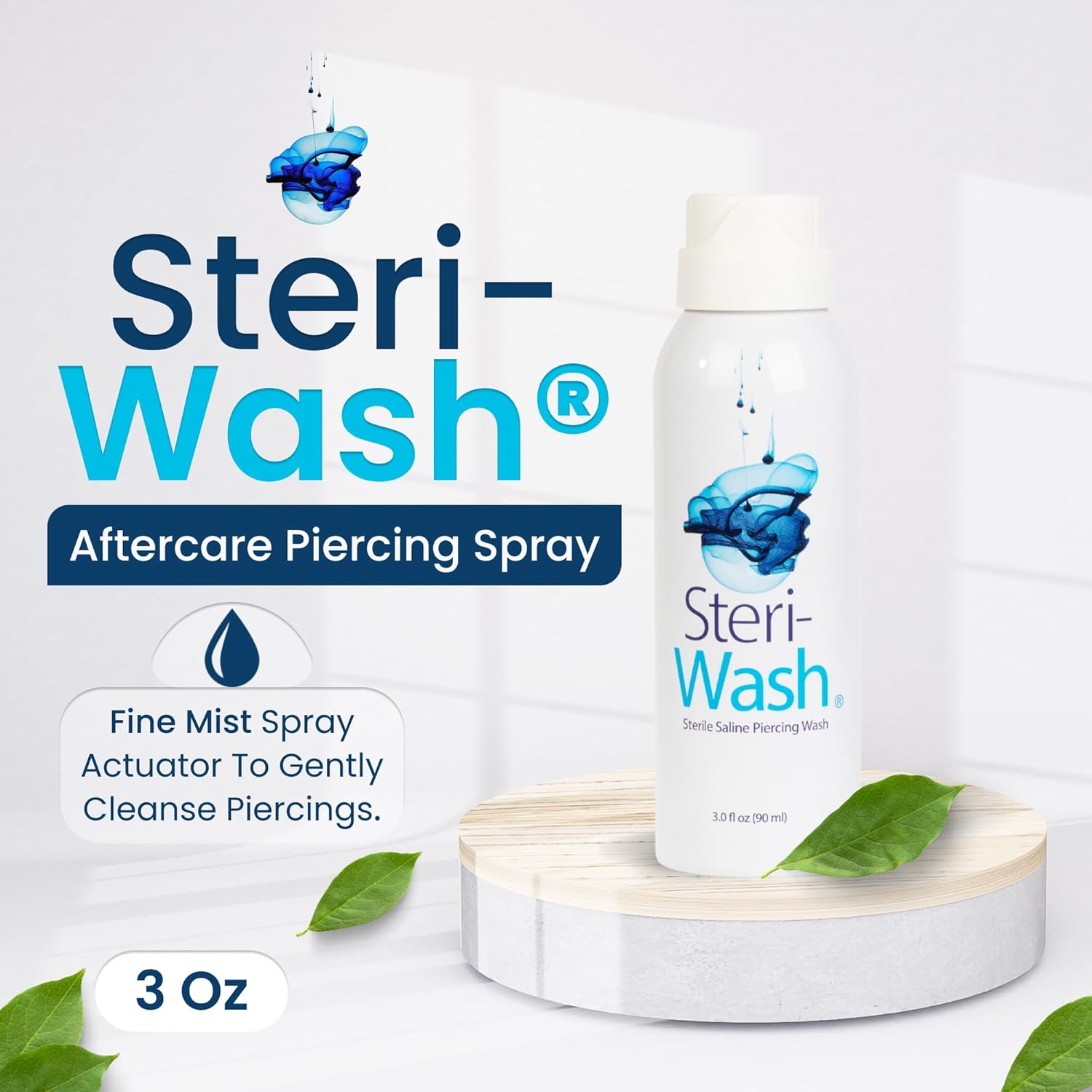 Steri-Wash® Aftercare Piercing Spray 3 oz