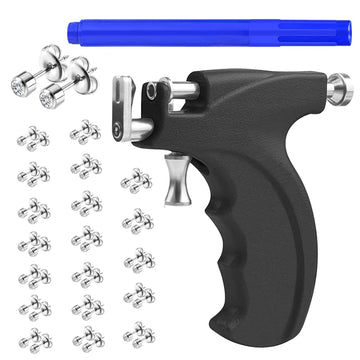 Professional Ear Piercing Gun Kit with 20 Pairs